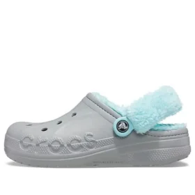 Classic Clog, călduros, cu căptușeală din fleece „Gri-albastru”
