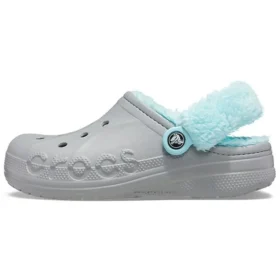 Classic Clog, călduros, cu căptușeală din fleece „Gri-albastru”