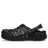 Classic Clog cu căptușeală și model geometric „Negru”