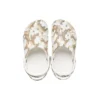 Classic Clog cu imprimeu camuflaj de plajă „White Camouflage”