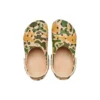 Classic Clog cu imprimeu camuflaj „Verde kaki”