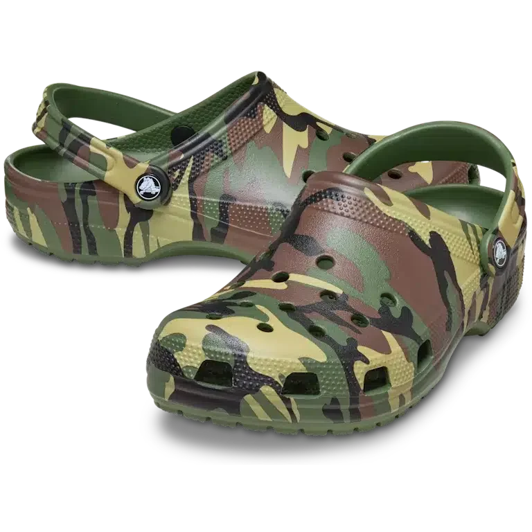 Classic Clog cu imprimeu de camuflaj Classic Clog cu imprimeu de camuflaj