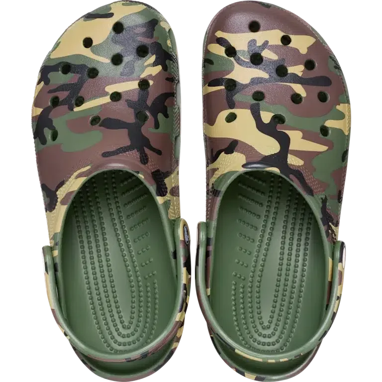 Classic Clog cu imprimeu de camuflaj Classic Clog cu imprimeu de camuflaj