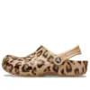 Classic Clog cu imprimeu „Leopard Gold”