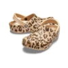 Classic Clog cu imprimeu „Leopard Gold”