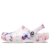Classic Clog cu imprimeu Tie-Dye „Garnet & Multi”