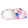 Classic Clog cu imprimeu Tie-Dye „Garnet & Multi”
