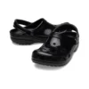 Classic Clog cu luciu intens „Black”