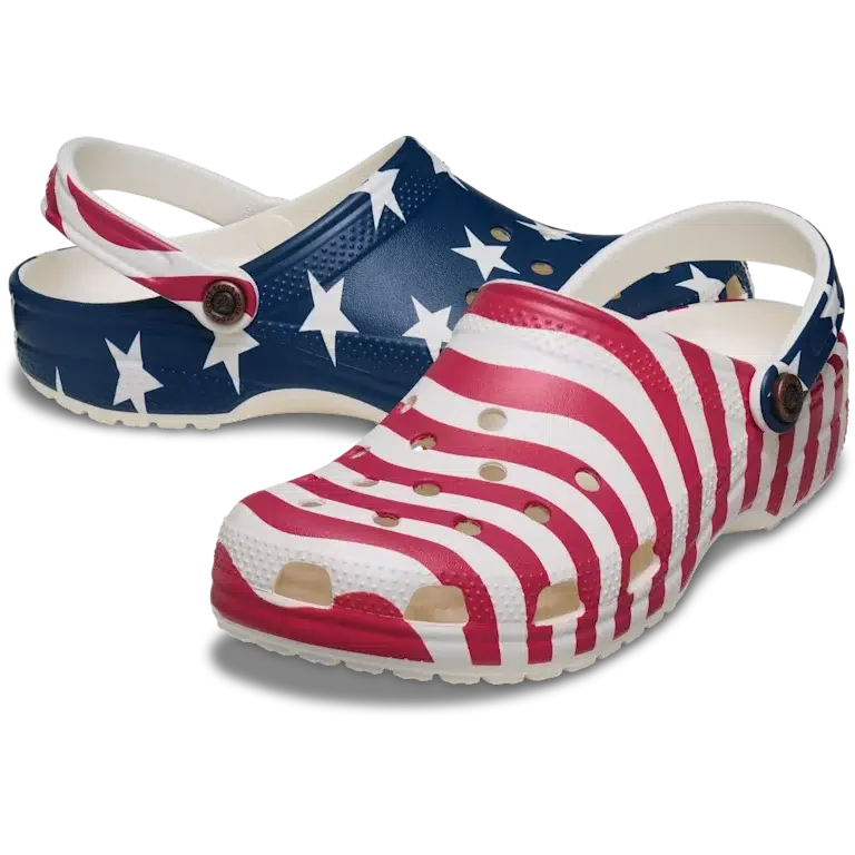 Classic Clog cu steagul american Classic Clog cu steagul american