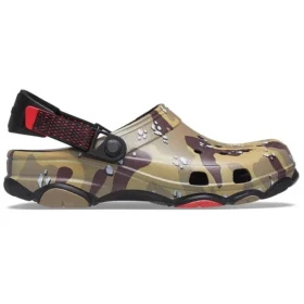 Classic Clog Desert Camouflage Beach „Negru-maro”