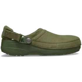 Classic Clog din piele de căprioară vegană