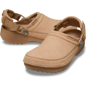 Classic Clog din piele de căprioară vegană