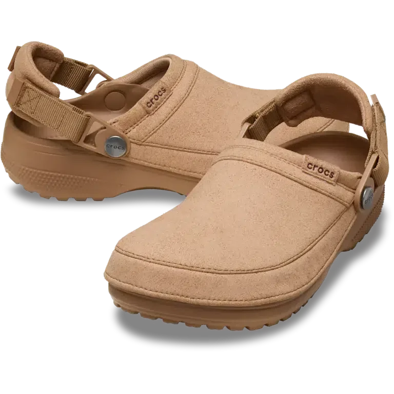 Classic Clog din piele de căprioară vegană Classic Clog din piele de căprioară vegană