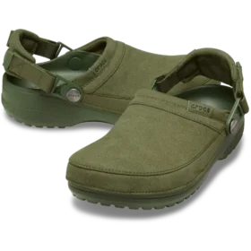 Classic Clog din piele de căprioară vegană