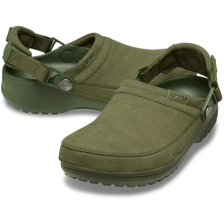 Classic Clog din piele de căprioară vegană Classic Clog din piele de căprioară vegană