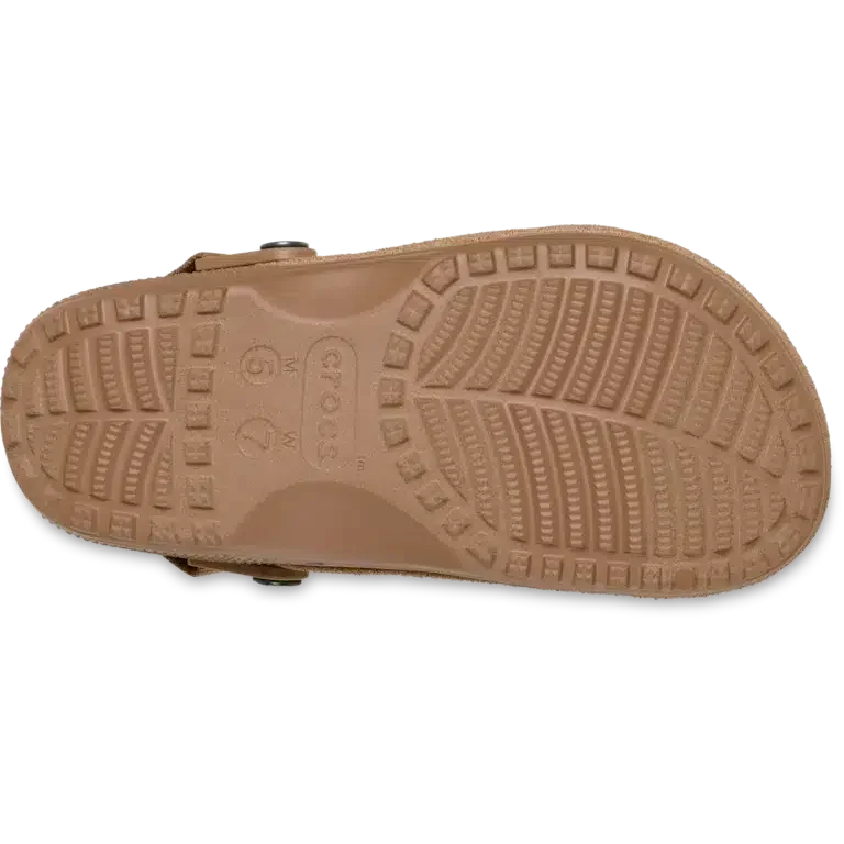 Classic Clog din piele de căprioară vegană Classic Clog din piele de căprioară vegană