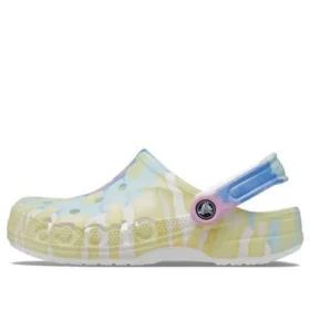 Classic Clog „Galben Tie Dye”