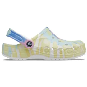 Classic Clog „Galben Tie Dye”
