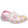 Classic Clog Hello Kitty și prietenii, pastel „Multi”