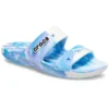 Classic Clog Marble Beach „Alb-Albastru”