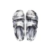 Classic Clog Marbled Beach Sports „Alb Negru”