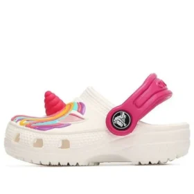 Classic Clog Încălțăminte de plajă amuzanță Albă
