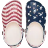 Classic Clog pentru copii cu steagul american Classic Clog pentru copii cu steagul american