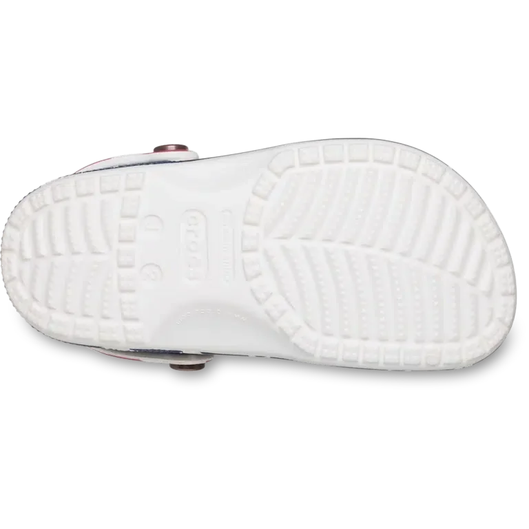 Classic Clog pentru copii cu steagul american Classic Clog pentru copii cu steagul american