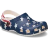 Classic Clog pentru copii cu steagul american Classic Clog pentru copii cu steagul american