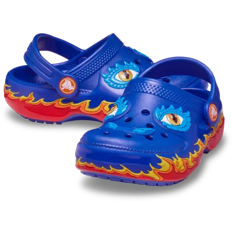 Classic Clog pentru copii mici „I am Dragon Lights” Classic Clog pentru copii mici „I am Dragon Lights”