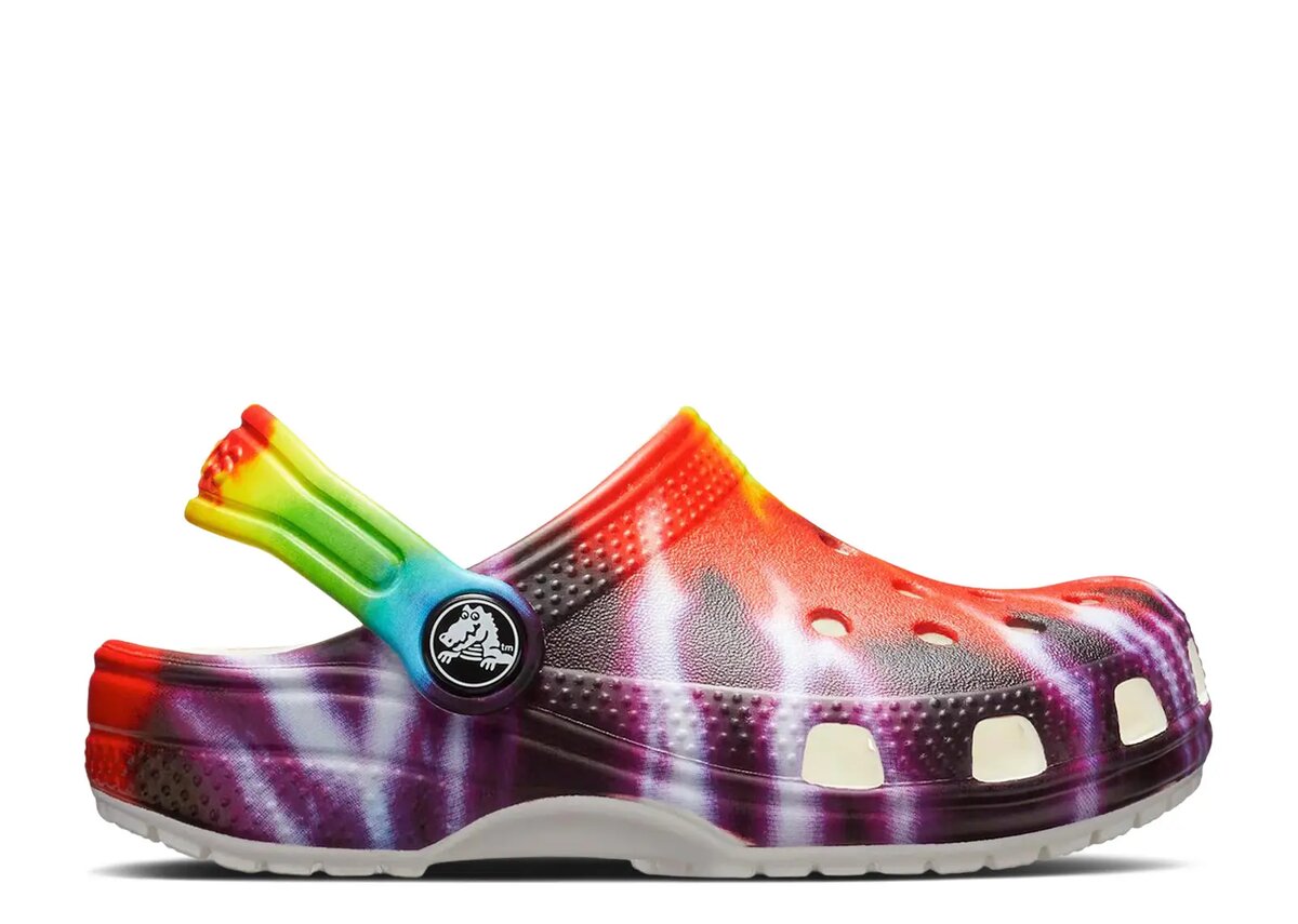 Classic Clog pentru copii mici „Tie-Dye” Classic Clog pentru copii mici „Tie-Dye”