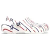 Classic Clog Stars and Stripe „White Multi”