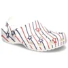 Classic Clog Stars and Stripe „White Multi”