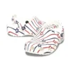 Classic Clog Stars and Stripe „White Multi”