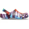 Classic Clog „Tie-Dye multicolor”