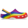 Classic Clogs „Rainbow Dye”