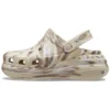 Classic Crush Clog „Bone Multi”