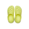 Classic Crush Clog „Verde fluorescent”