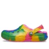 Classic Fuzz-Lined Tie-Dye Clog „Multi-Color”