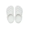 Classic Geometric Clog „Alb”