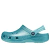 Classic Glitter Clog „Blue Teal”