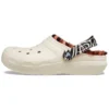 Classic Lined Clog Animal Remix „Negru”