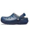 Classic Lined Clog cu Glitter „Blue”