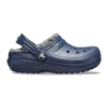Classic Lined Clog cu Glitter „Blue”