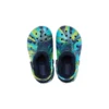 Classic Lined Clog cu model marmorat „Blue Tie-Dye”
