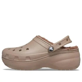 Classic Lined Clog cu platformă „Mushroom”