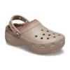Classic Lined Clog cu platformă „Mushroom”
