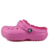Classic Lined Clog cu vârf rotund și căptușeală „Roz”