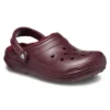 Classic Lined Clog „Dark Cherry”