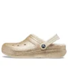 Classic Lined Clog „Gold”